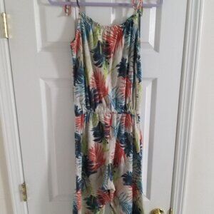 Venus Tie Strap Multi Color Jumpsuit